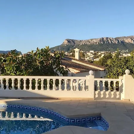 빌라 Gran Palmeras With Private Pool & Amazing View 칼페